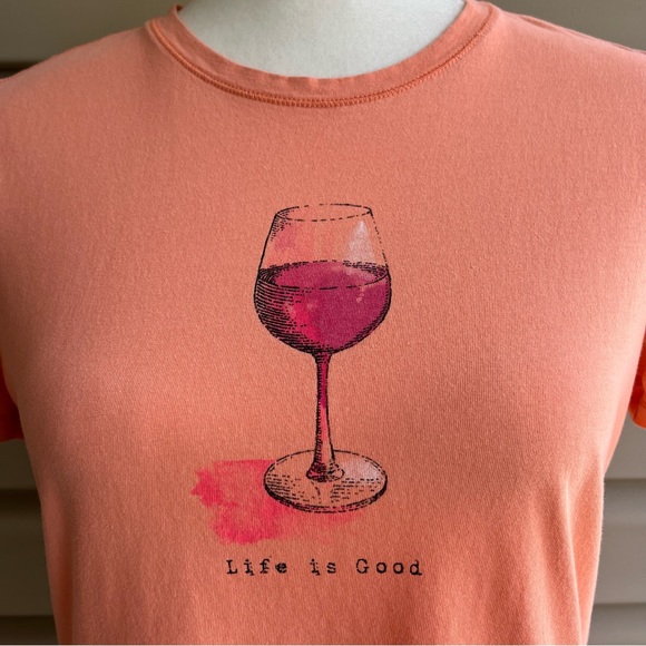 •Life is Good• Short Sleeve Classic Fit Tee - Size Small - Picture 3 of 7